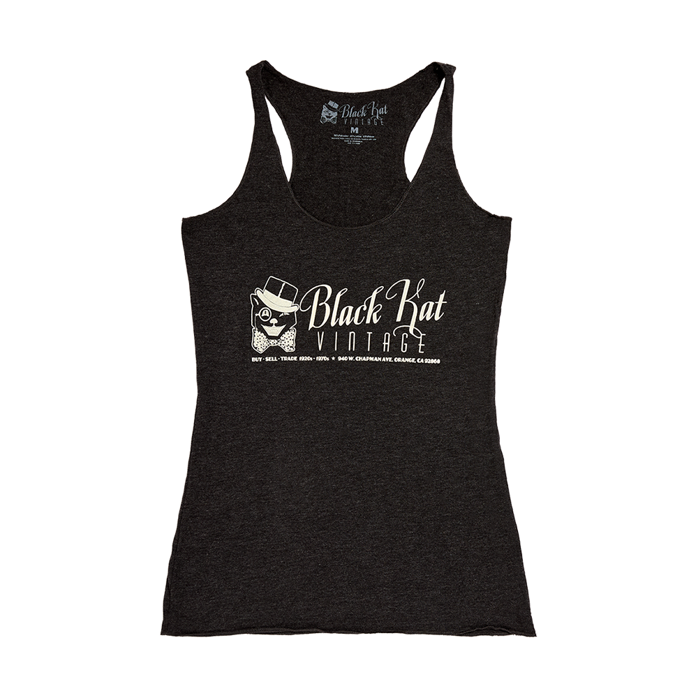 Black Kat Vintage Women's Tank - Social Distortion Official